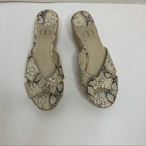 Kelsi Dagger Wedge Slip On Sandal